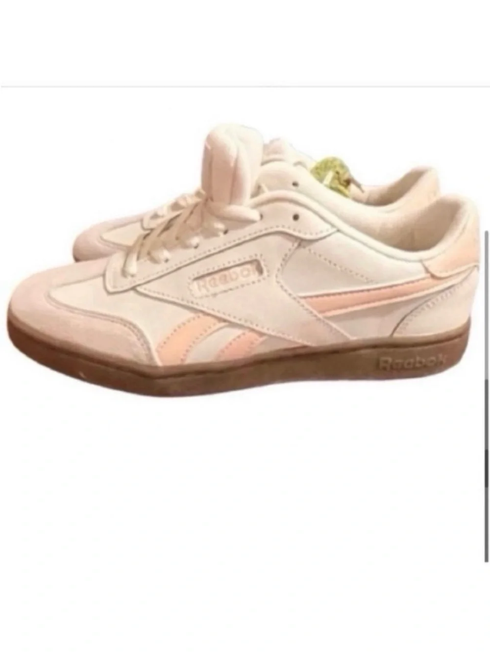🆕- Reebok Forte Lounger Double Up Sneaker in Blush/ Off White. Size: 8.5